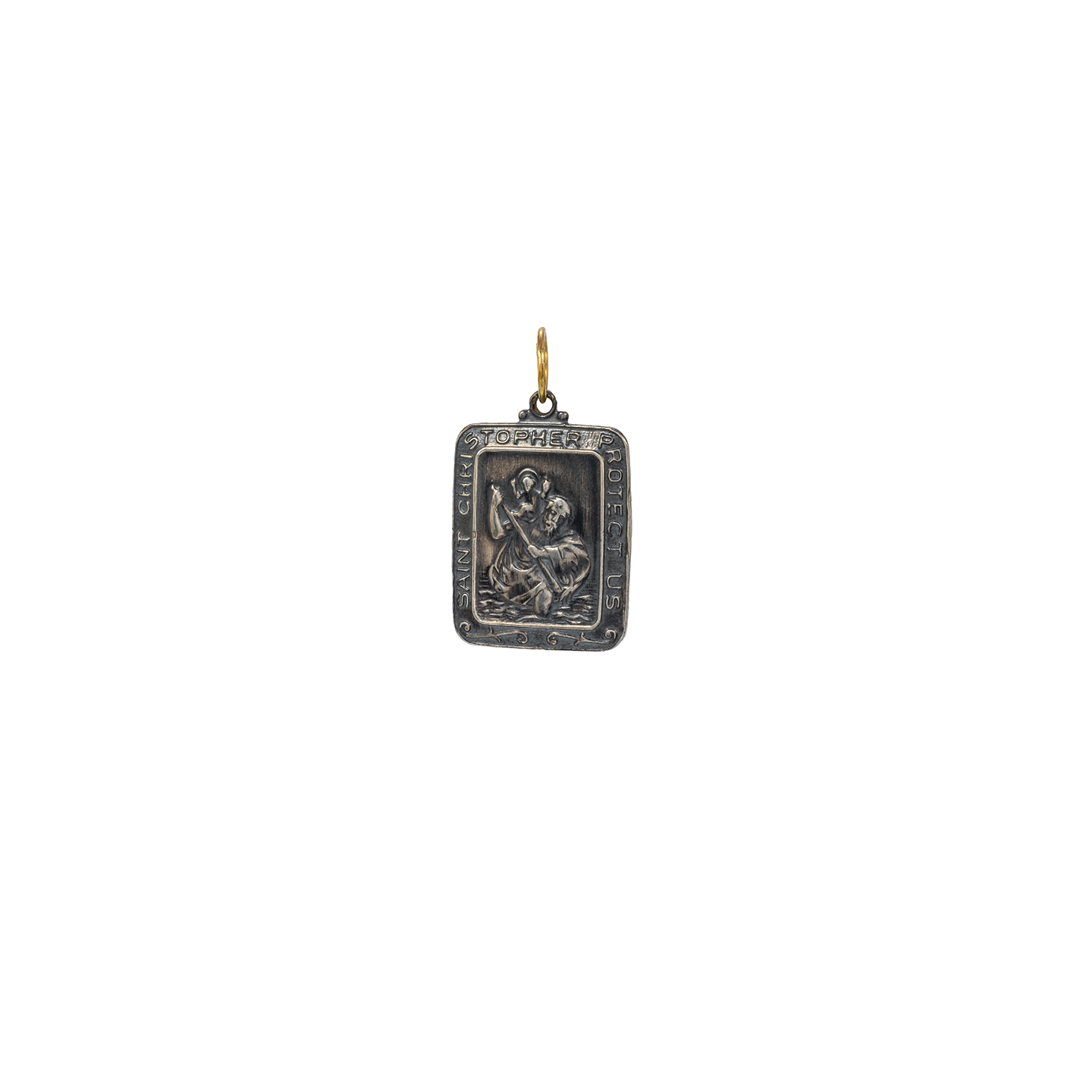Tina Negri St. Christopher Pendant
