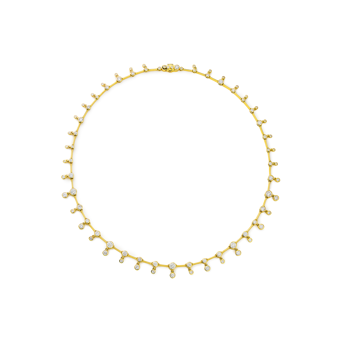 Ondyn Lina Dangling Diamond Necklace