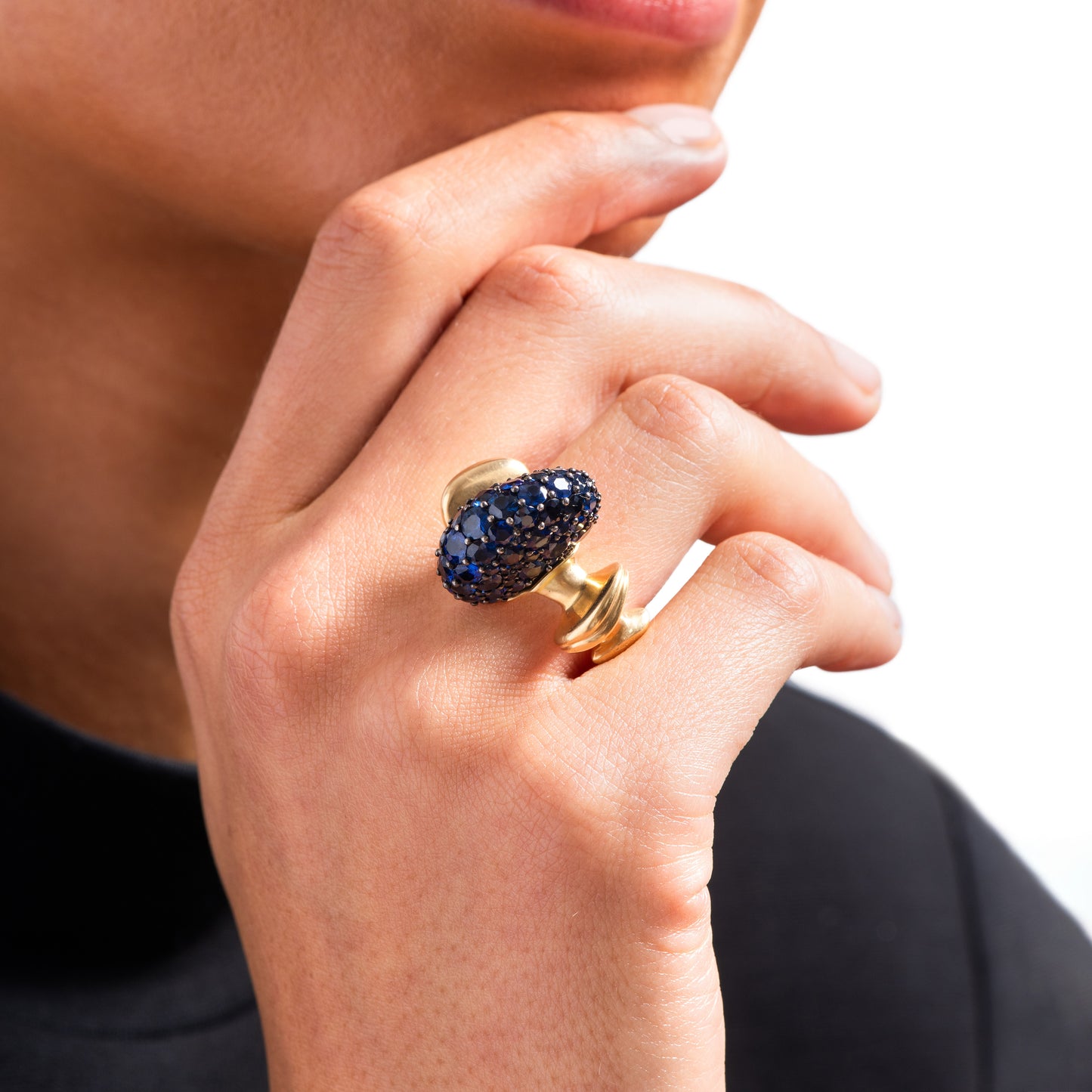 VRAM Chrona Sapphire Hyper Ring