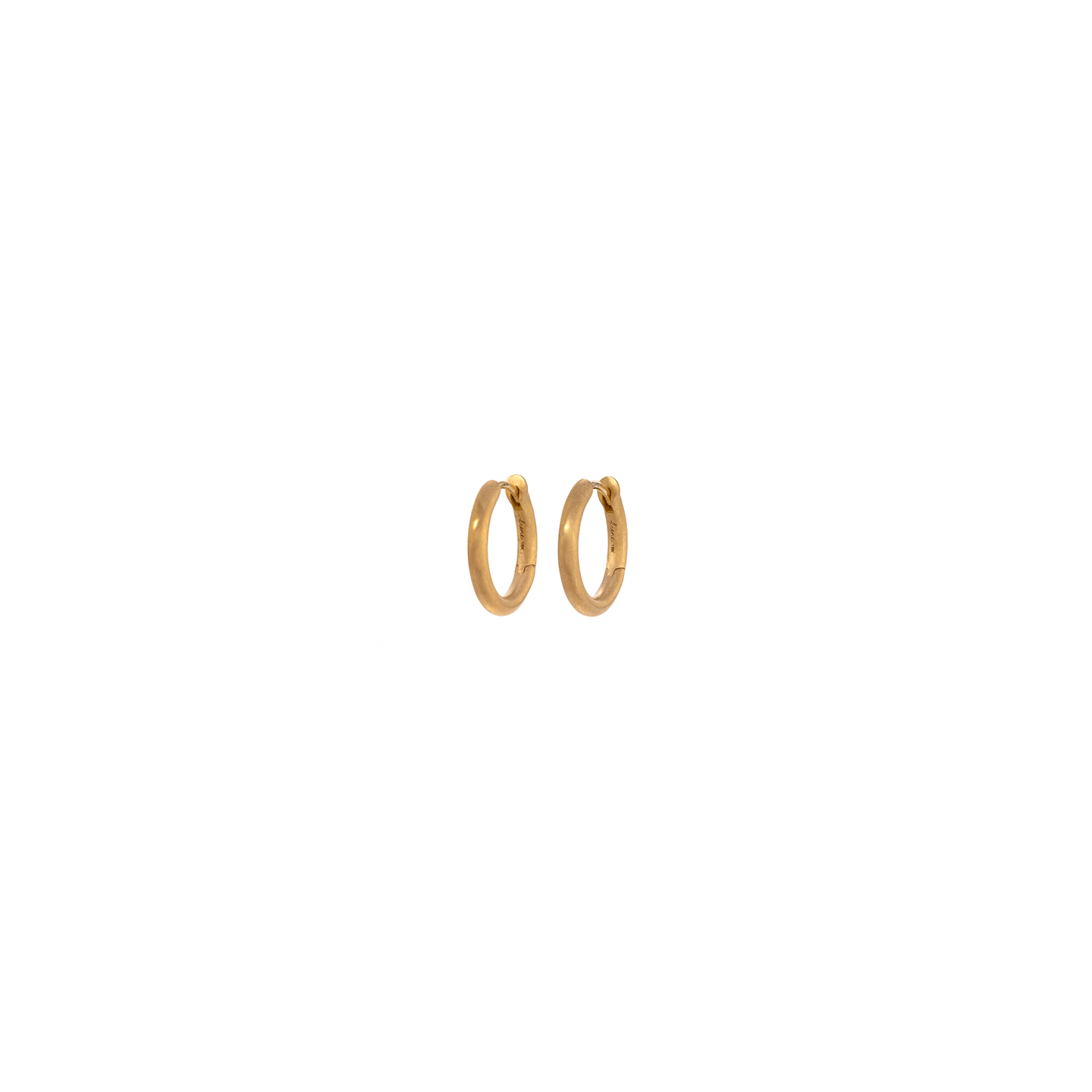 Irene Neuwirth 'Classic' Gold Huggie Earrings