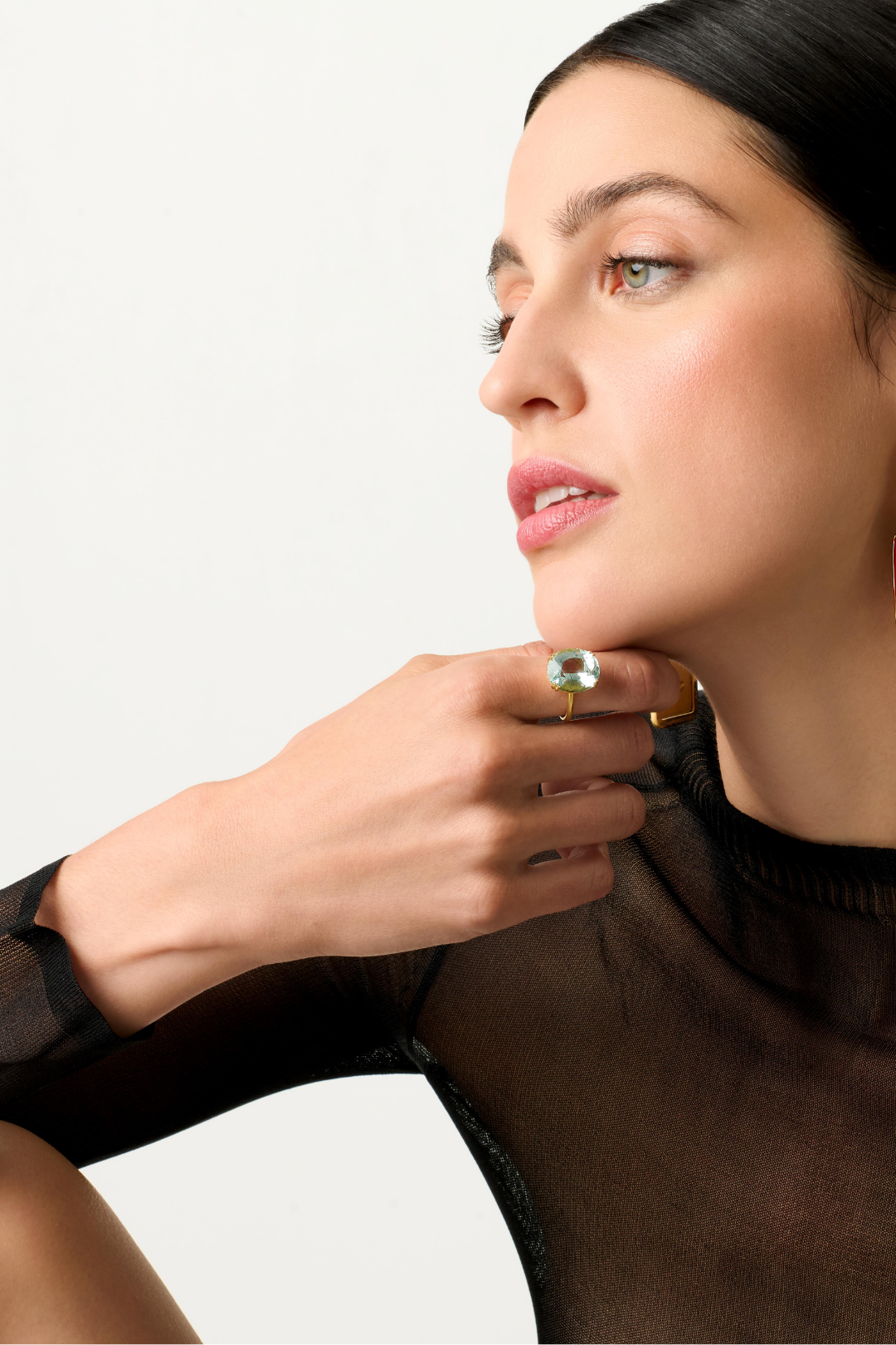 Irene Neuwirth 'Gemmy Gem' One-of-a-Kind Aquamarine Ring