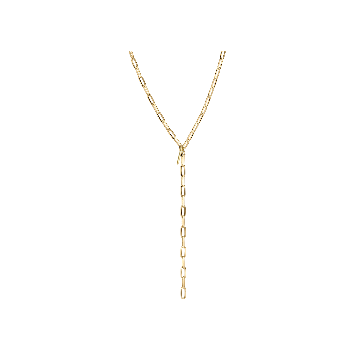Lizzie Mandler Signature Knife Edge Oval Link Chain