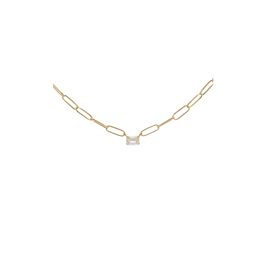 Kai Linz Diamond Link Chain Necklace