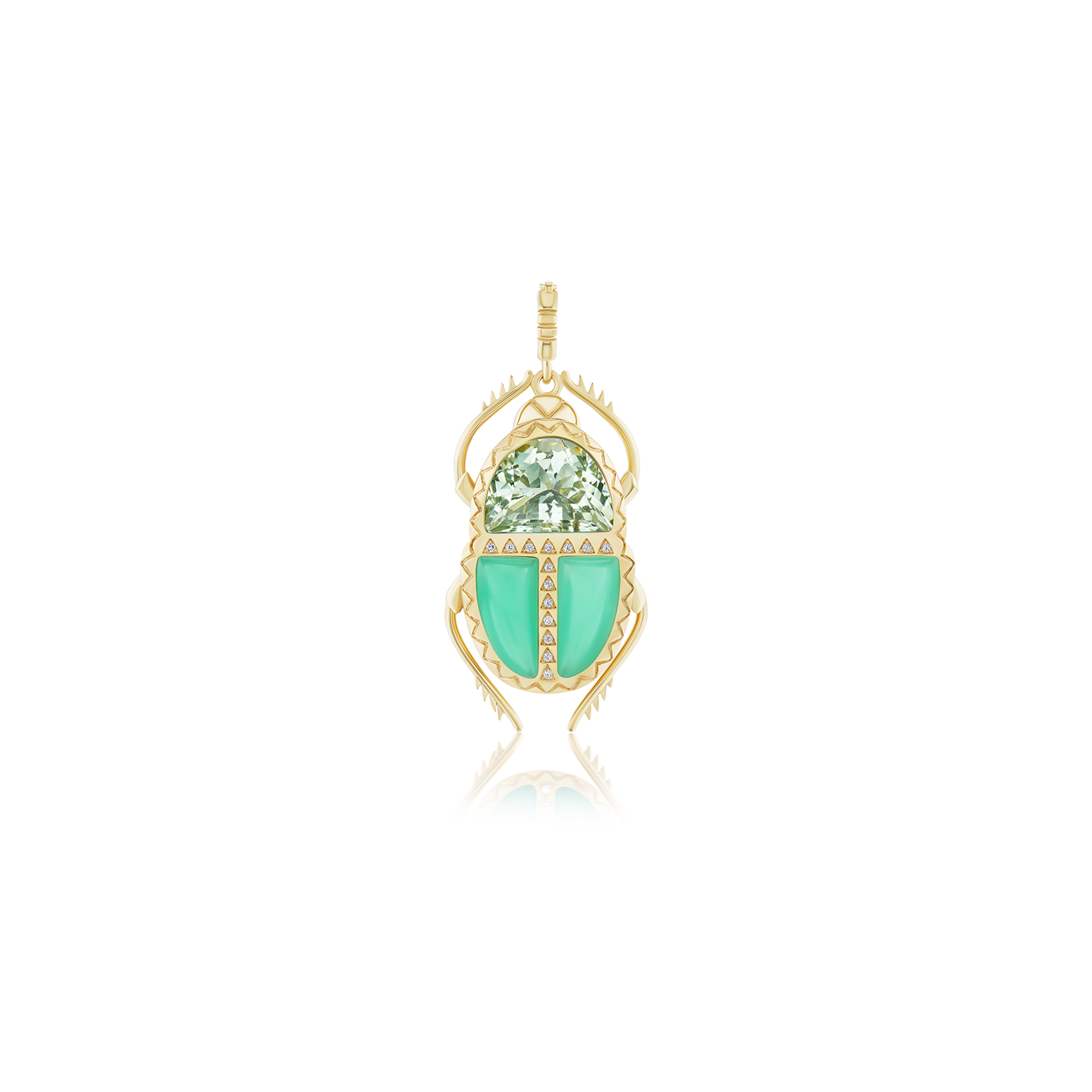 Harwell Godfrey Major Scarab Pendant