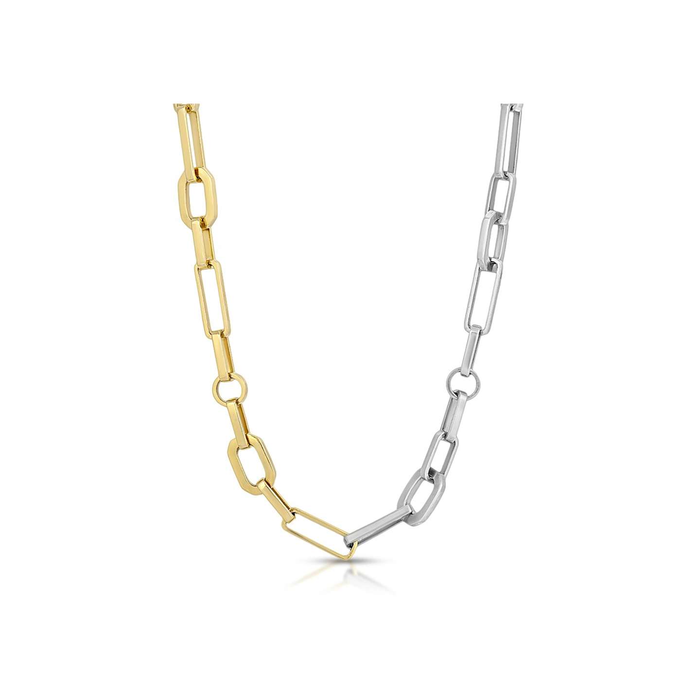 Nancy Newberg Mixed Link Necklace