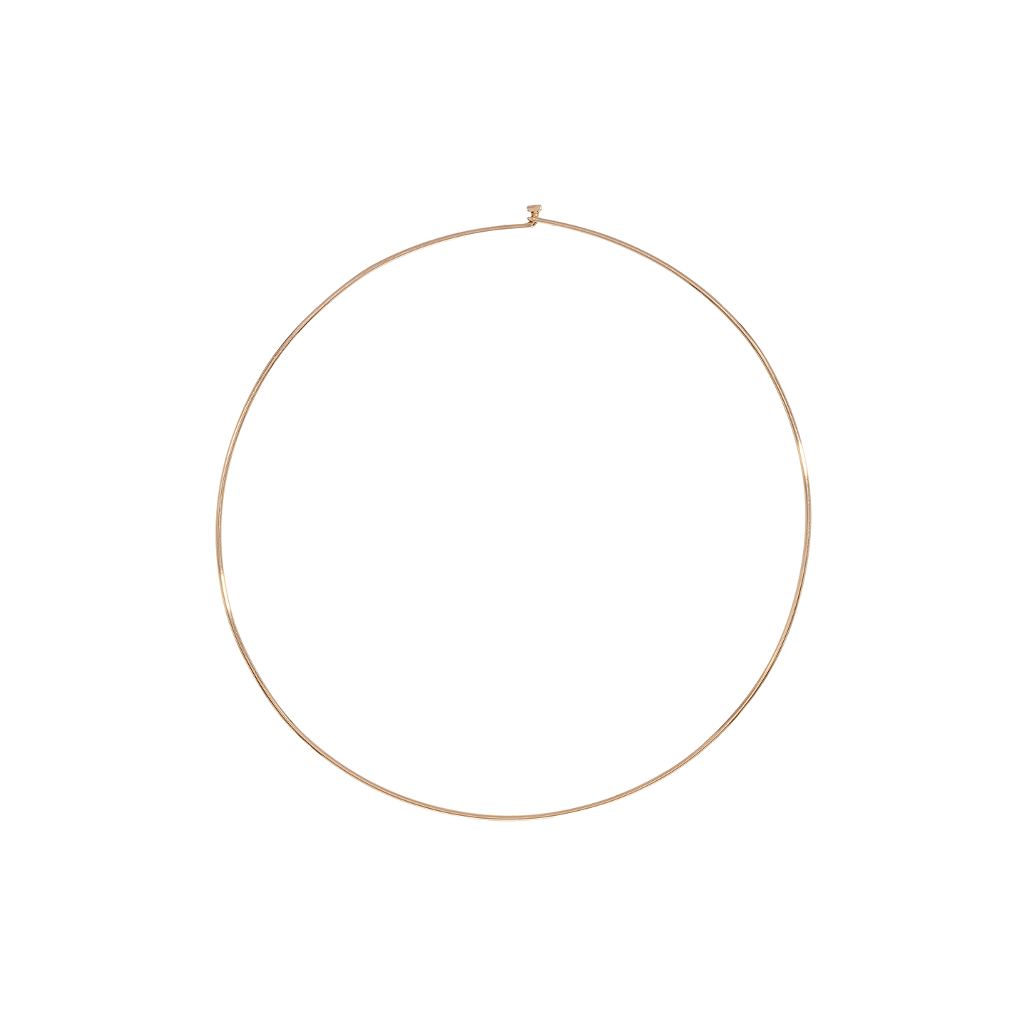 Dezso Wave Gold Wire Necklace