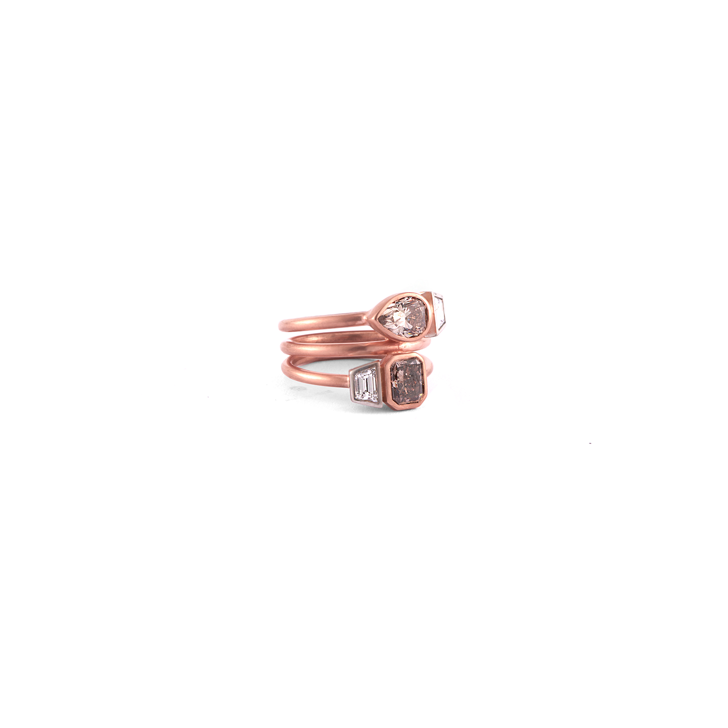 Sylva & Cie Moi and Toi Spiral Ring