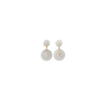 Fernando Jorge 'Surround' Signal Small Earrings with Milky Aquamarine
