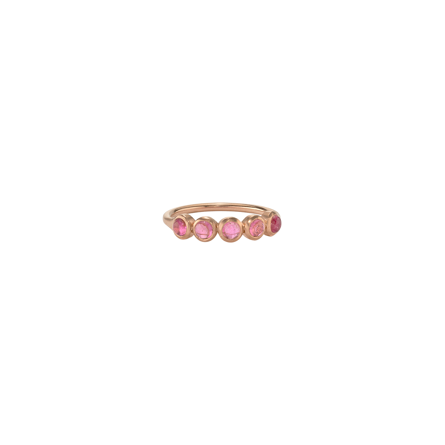 Irene Neuwirth Classic Five Stone Bezel Ring