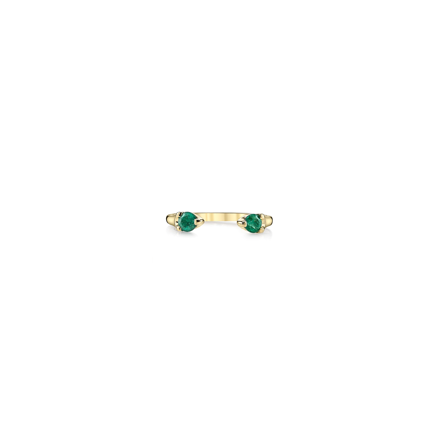 Anita Ko Emerald Orbit Ring