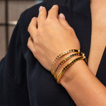 Harwell Godfrey Knife Edge Bangle with Diamonds