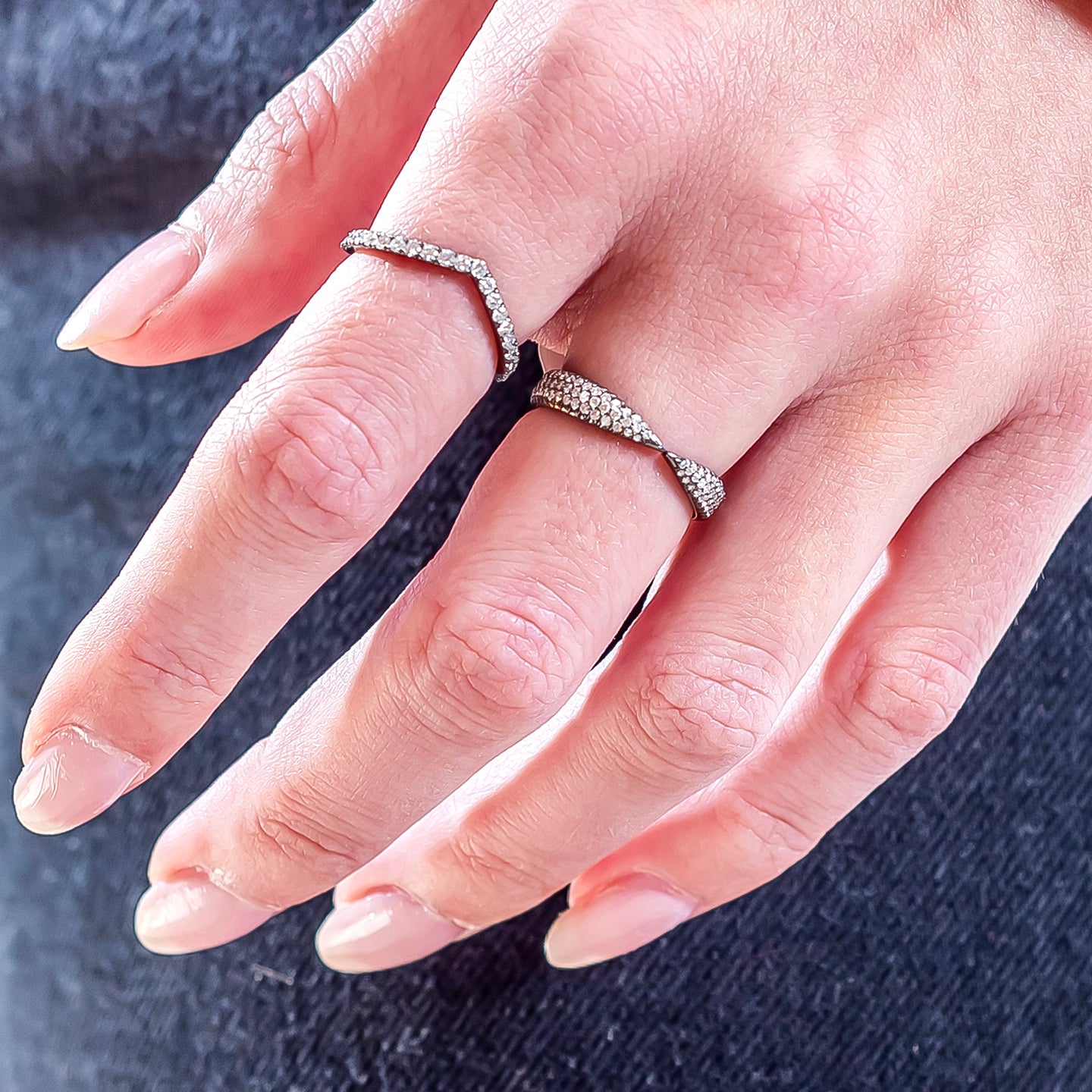 Eva Fehren Kissing Claw Ring