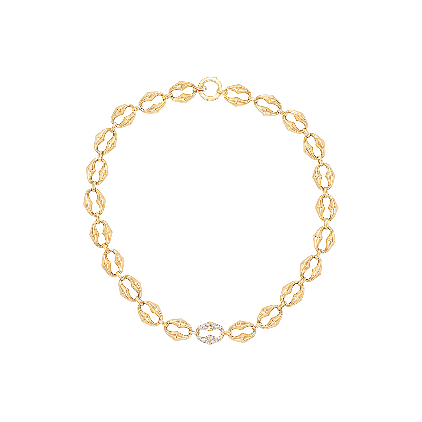VRAM Chrona Mini Link Diamond Link Necklace