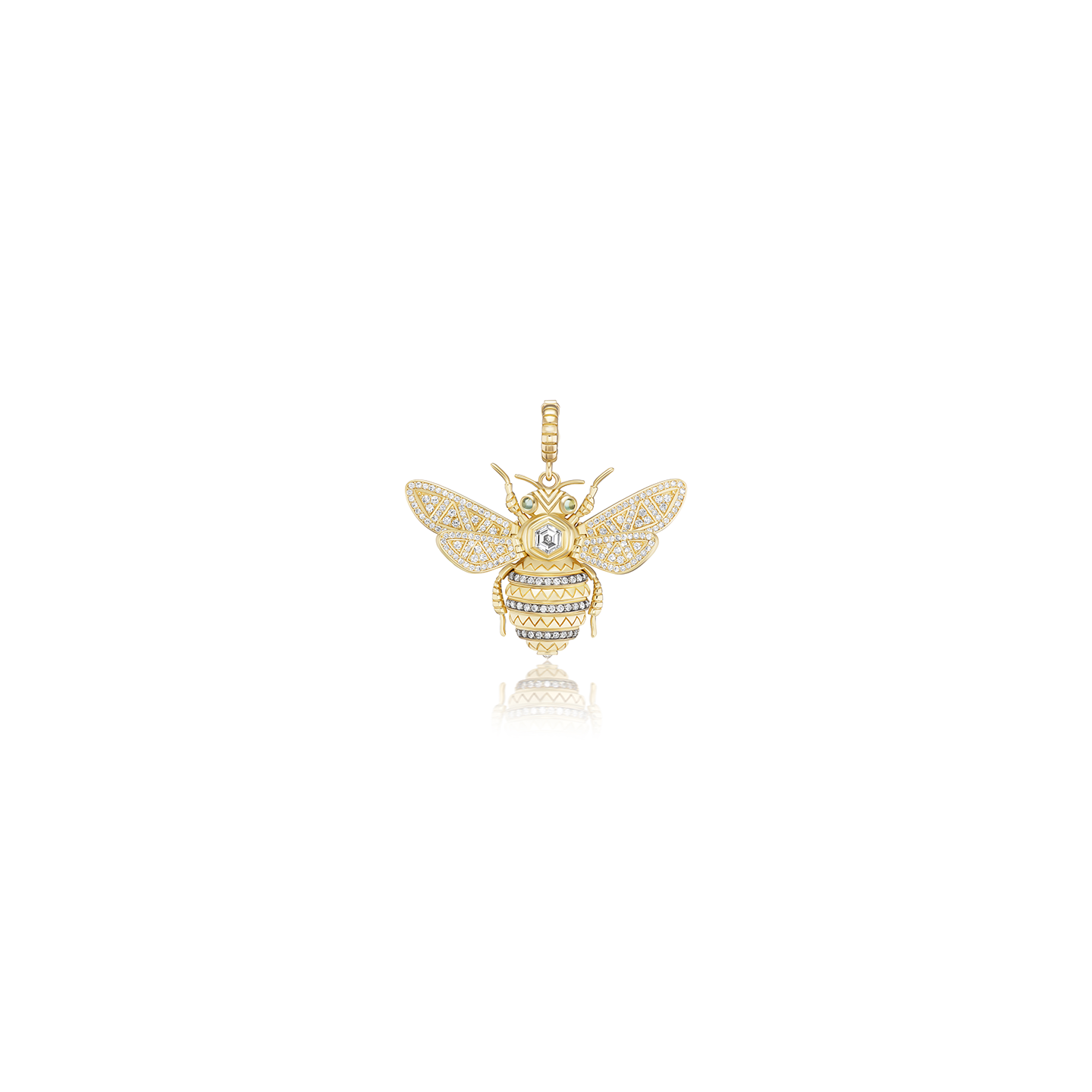 Harwell Godfrey Honey Bee Diamond Pendant