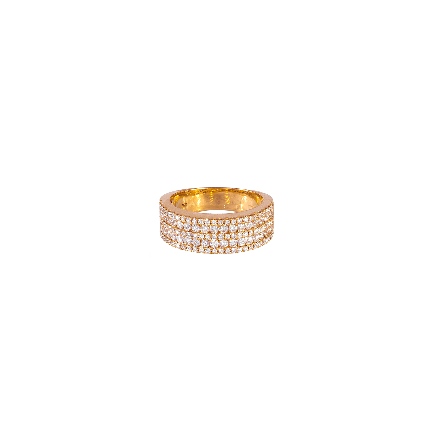 Kai Linz Rose-Cut Pave Diamond Ring