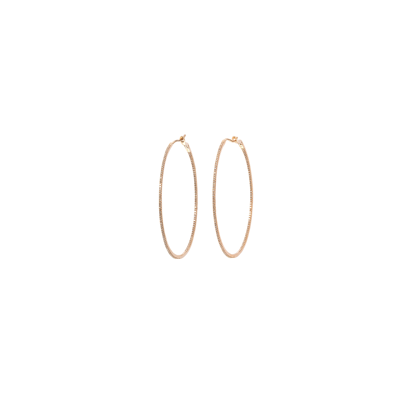Kai Linz Diamond Hoop Earrings