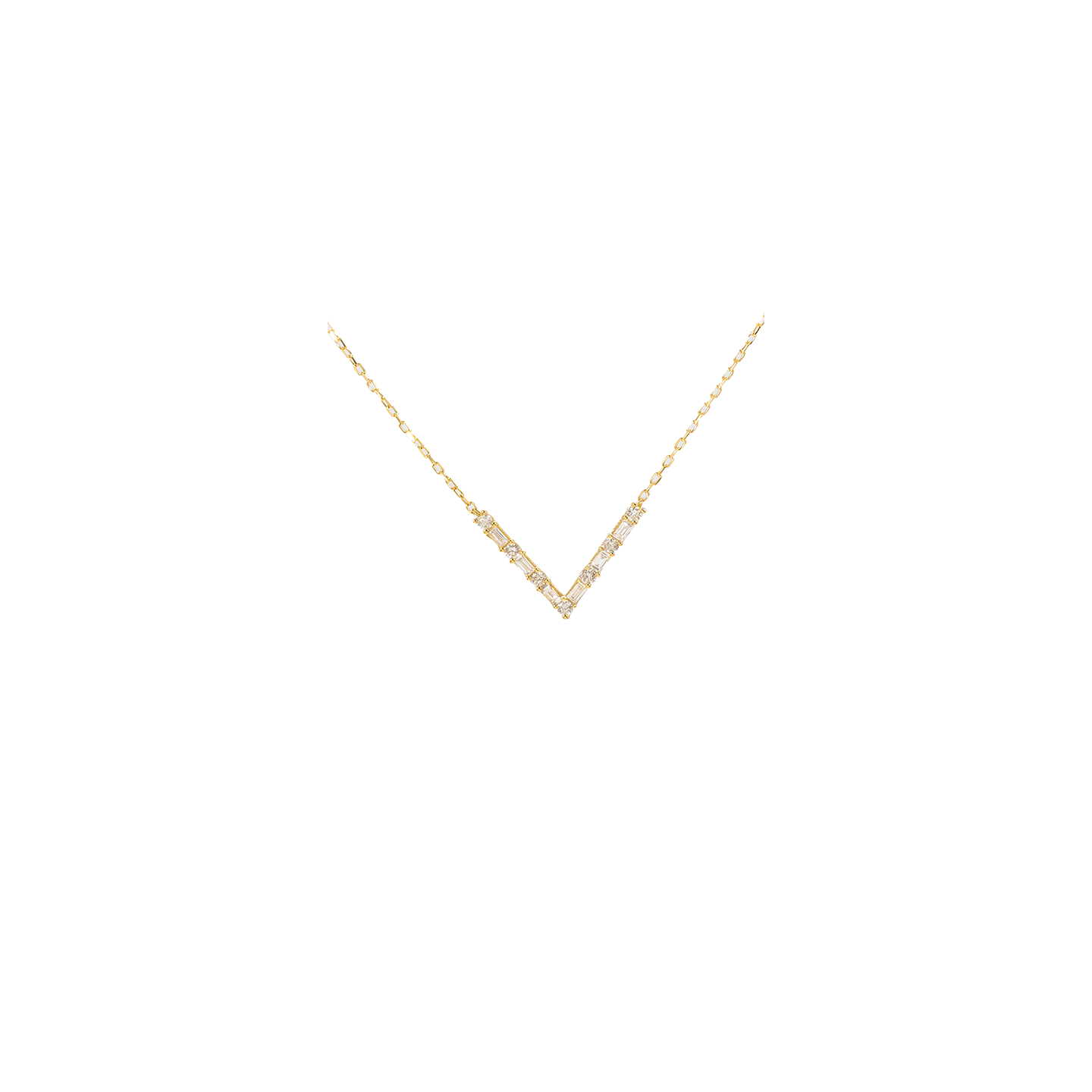Kai Linz Diamond V Necklace