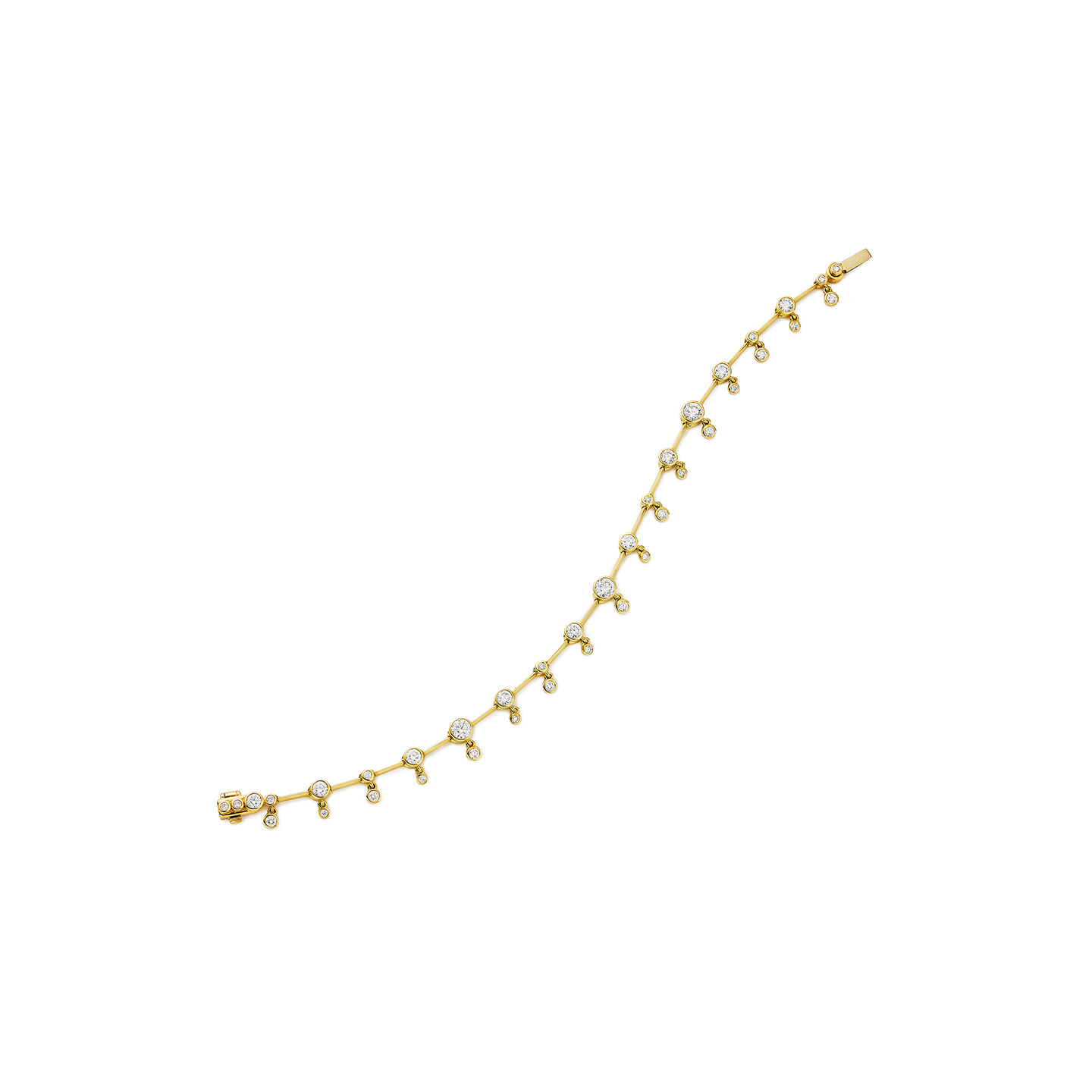 Ondyn Lina Dangling Diamond Bracelet