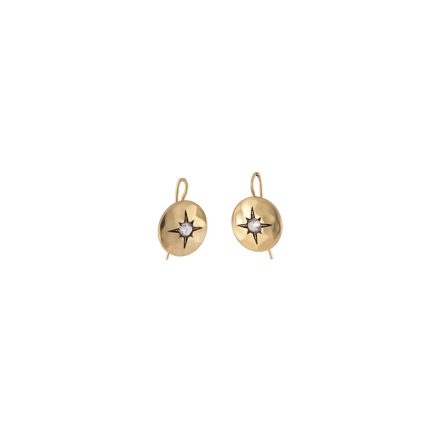 Sylva & Cie Twinkle Star Earrings