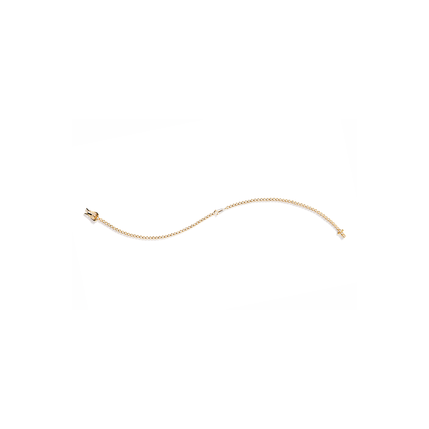 Eva Fehren 1mm Offset Line Bracelet