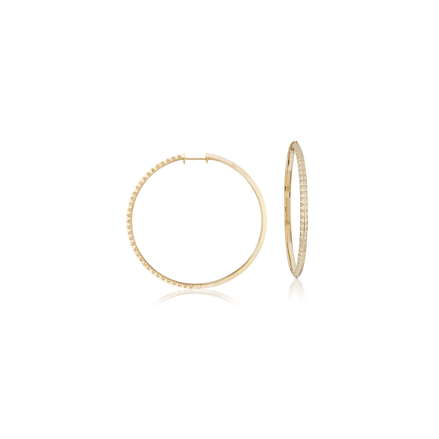 Harwell Godfrey Talisman Skinny Hoop Earrings