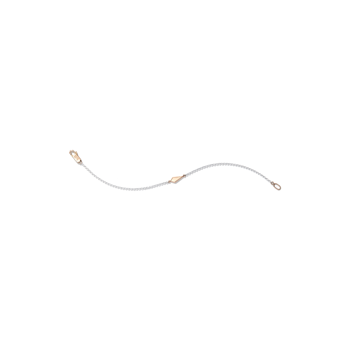 Eva Fehren 'Chroma' White Bracelet with Ezzat Charm
