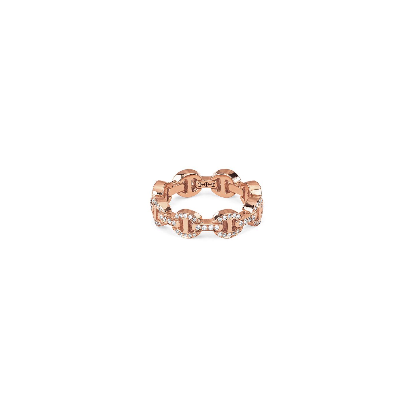 Hoorsenbuhs Dame Tri-Link Antiquated Ring – The Loupe Jewelry Hoorsenbuhs Dame Tri-Link Antiquated Ring – The Loupe Jewelry