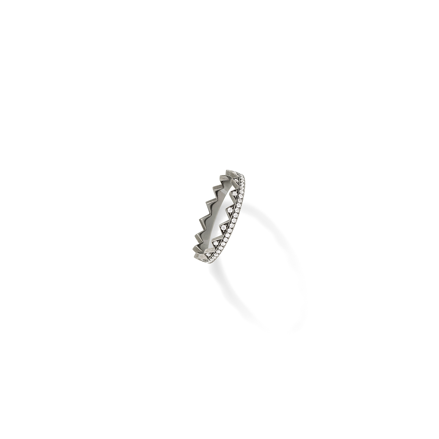 Eva Fehren 'Crown' Pave Diamond Band
