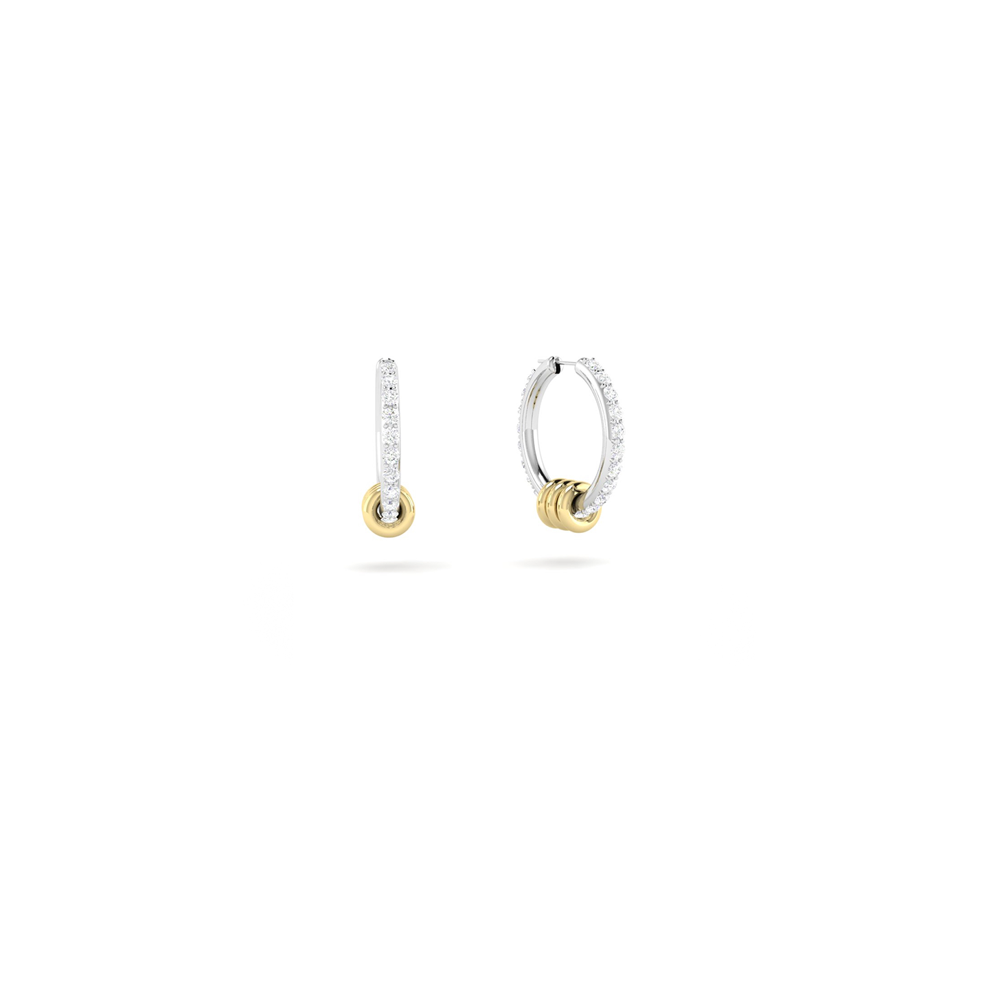 Spinelli Kilcollin Sterling and Gold 'Ara' Earrings