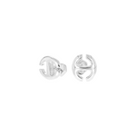 Hoorsenbuhs Mono Link Cufflinks In Sterling Silver