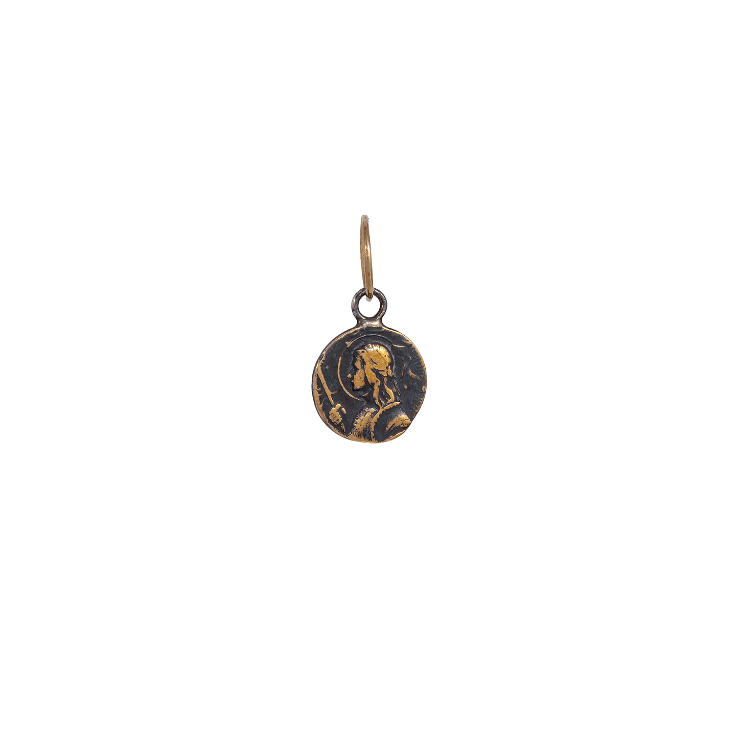 Tina Negri Small Joan of Arc Pendant