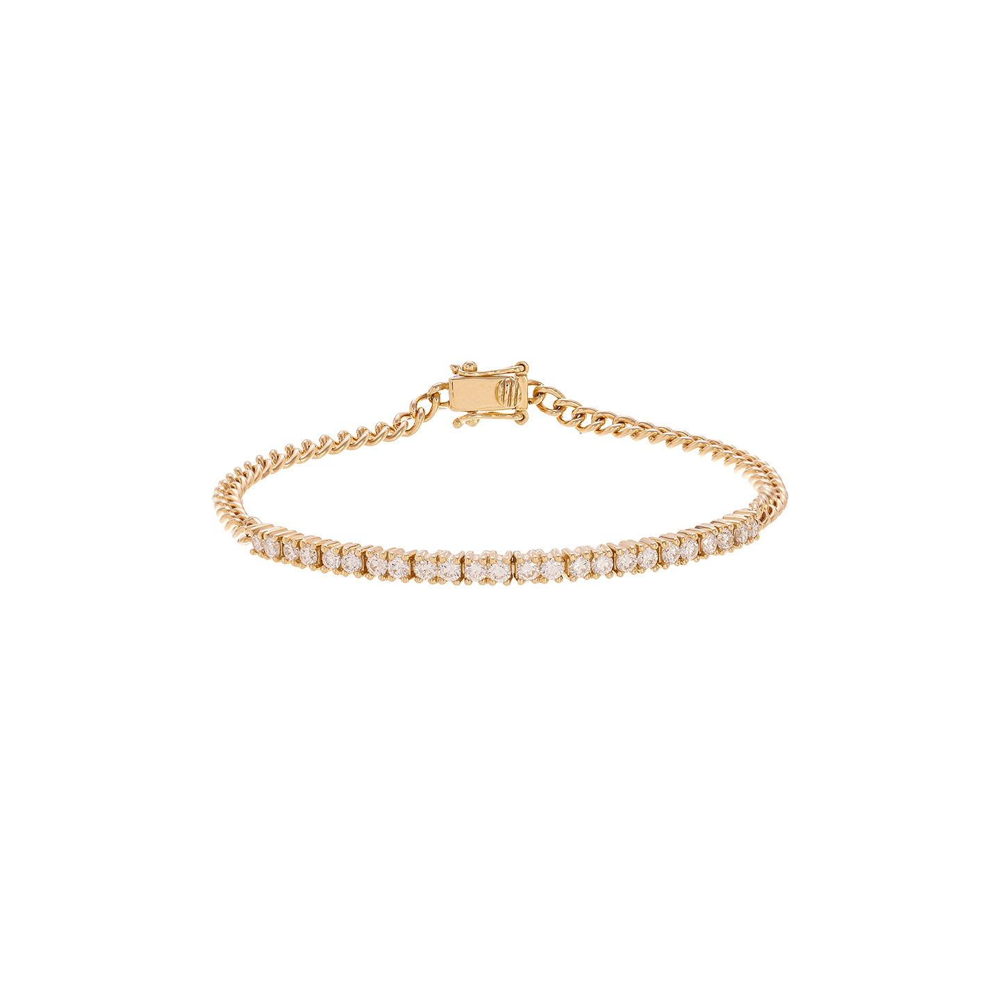 Kai Linz Diamond Connect Bar Link Bracelet