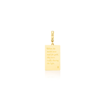 Harwell Godfrey Fine Gold Bar Charm