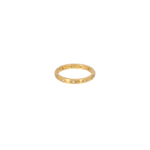 Caroline Ellen Rounded Ring with Star Set Diamonds