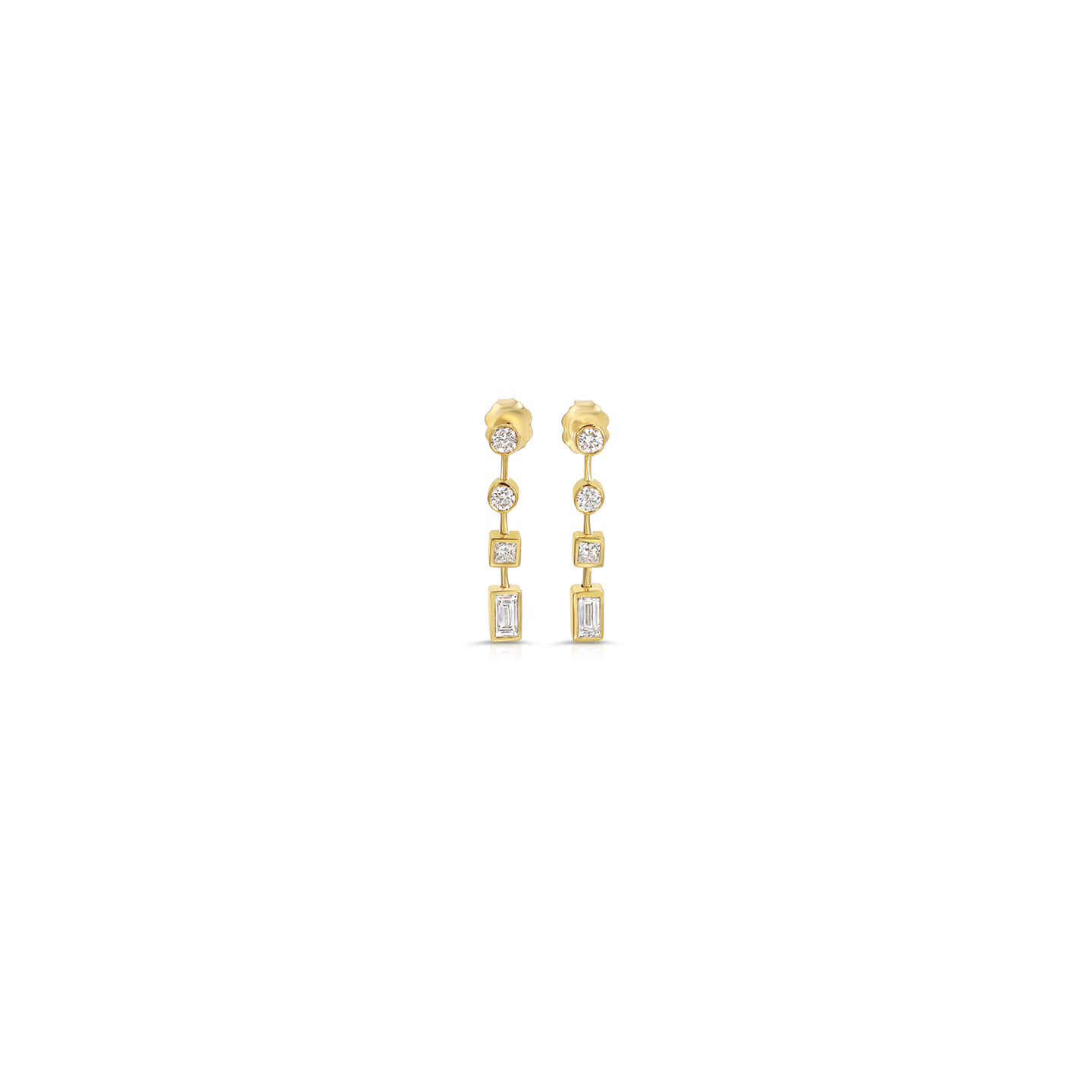 Nancy Newberg Petite Diamond Drop Earrings