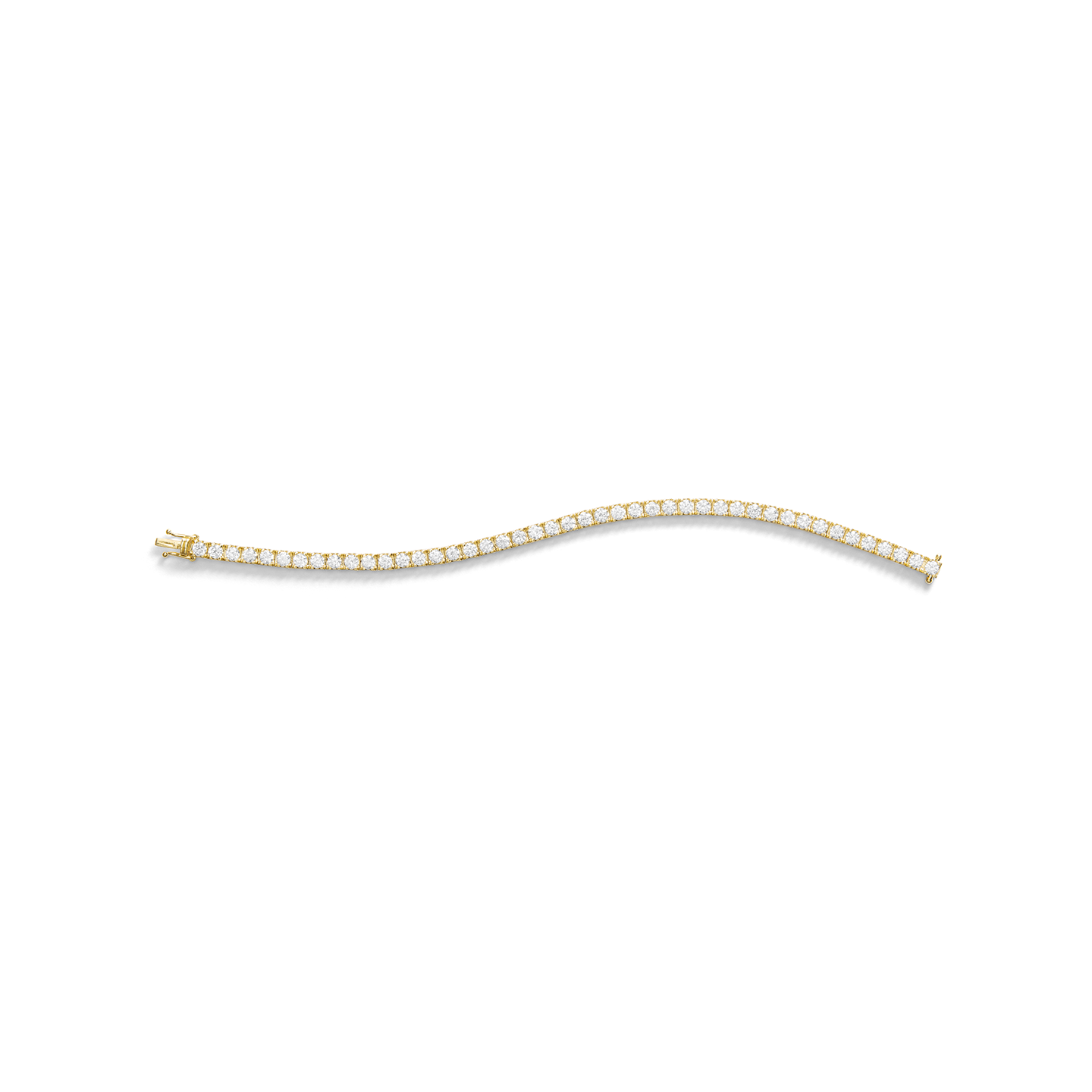 Eva Fehren 3mm Diamond Line Bracelet