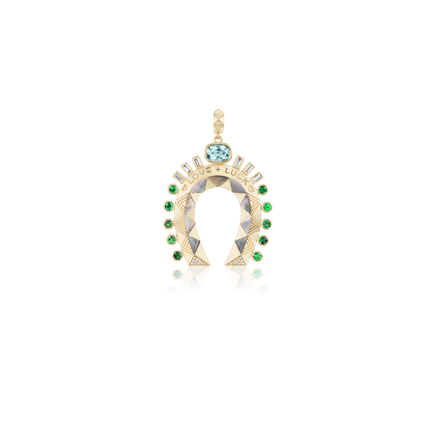 Harwell Godfrey Major Love + Luck Horseshoe Pendant