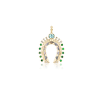 Harwell Godfrey Major Love + Luck Horseshoe Pendant