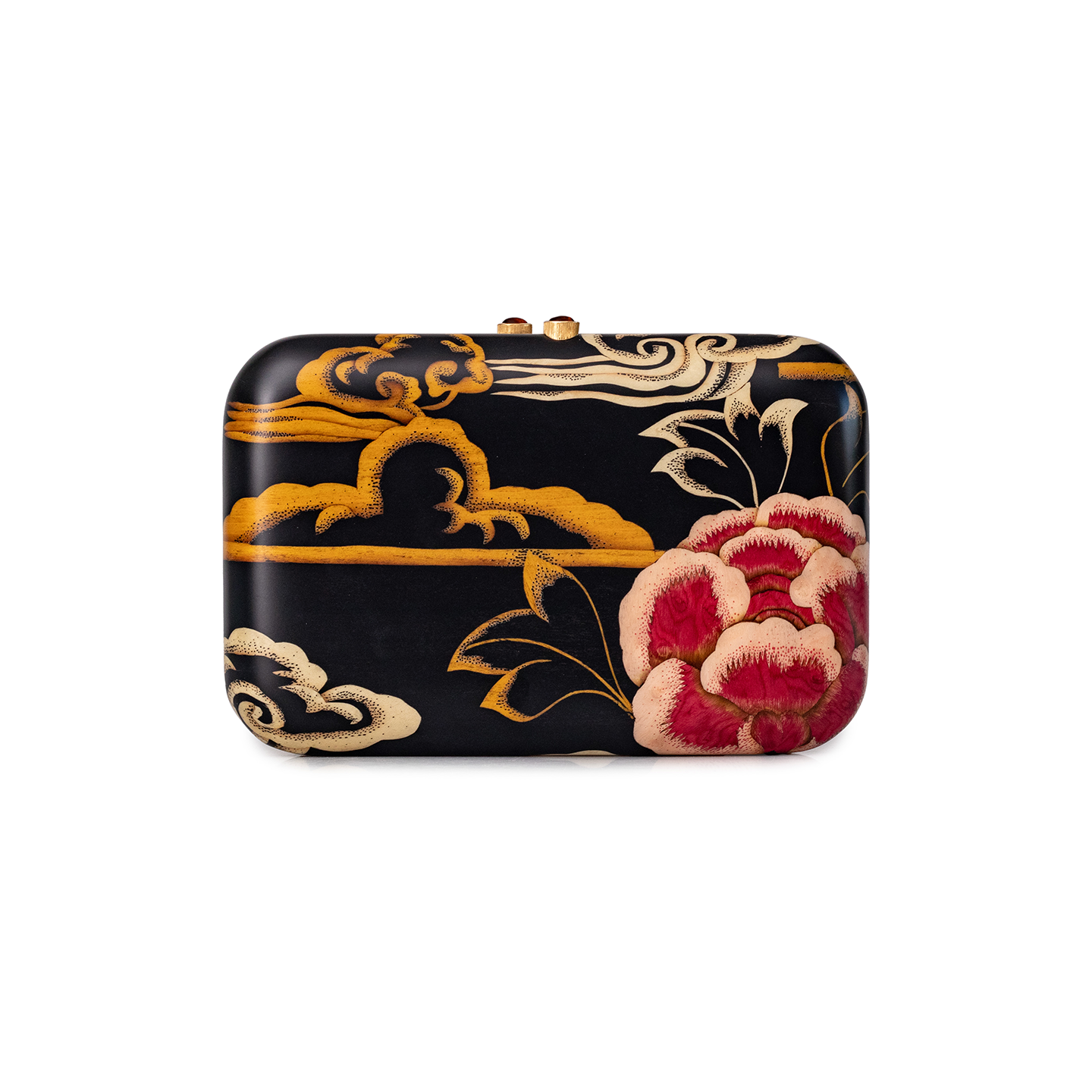 Silvia Furmanovich 'Marquetry' Tibetan Rose Clutch