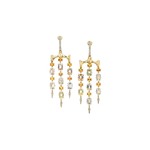 VRAM One-of-a-Kind Sapphire and Diamond Chrona Chandelier Earrings
