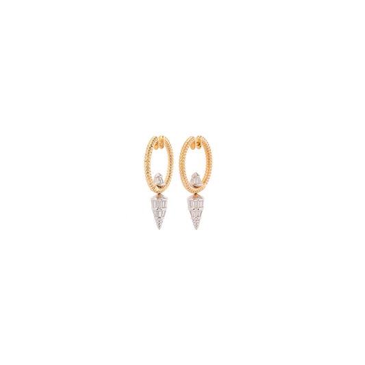 Nikos Koulis Spectrum Hoop Earrings