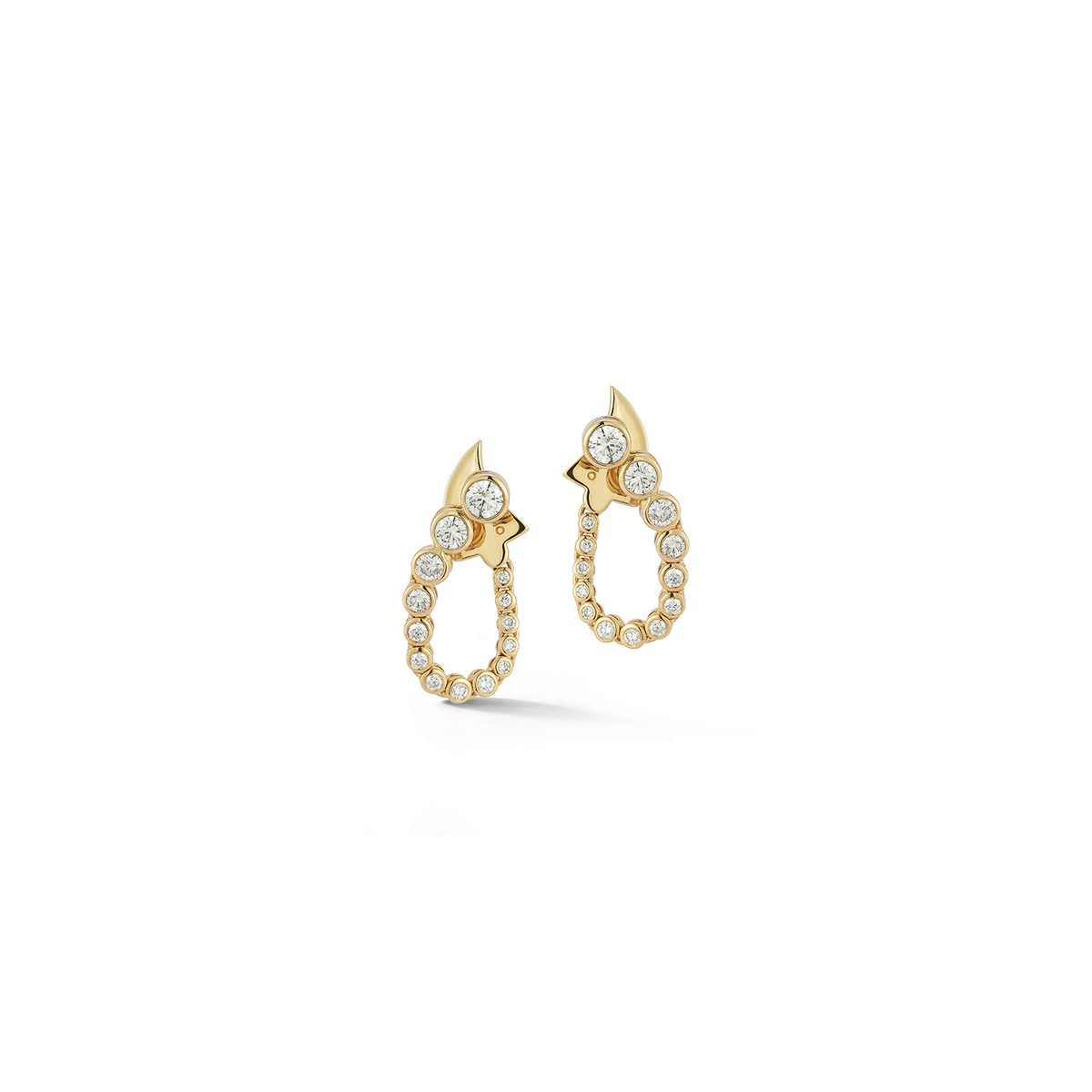 Ondyn Fluorescence Diamond Earrings