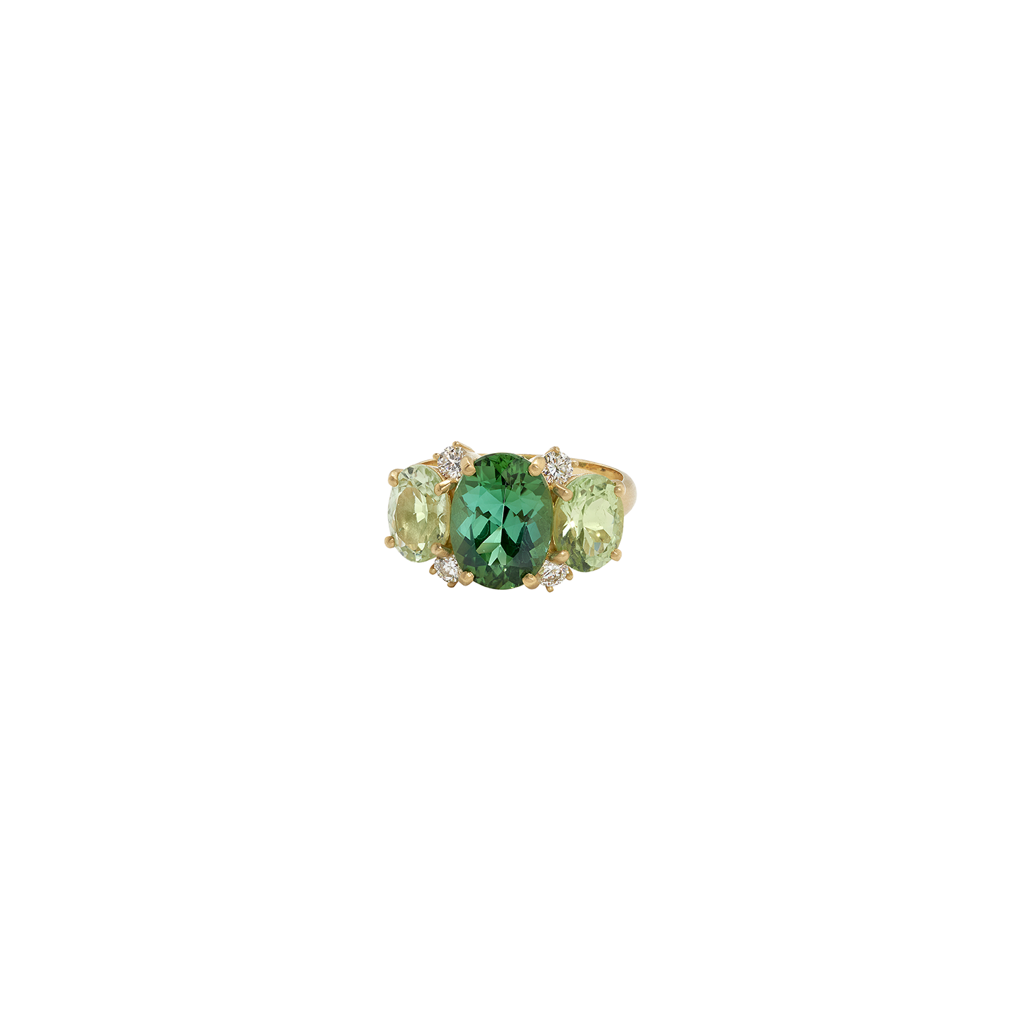 Irene Neuwirth 'Gemmy Gem' One-of-a-Kind Green Tourmaline Ring