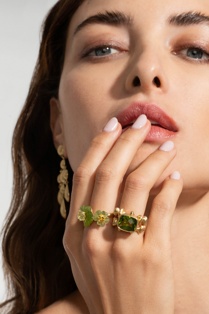 VRAM One-of-a-Kind Chrona II Peridot Ring