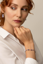 Irene Neuwirth 'Gemmy Gem' One-Of-A-Kind Tanzanite Double Stone Earrings