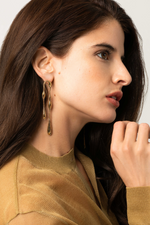 Fernando Jorge 'Fluid' Gold Doubled Earrings