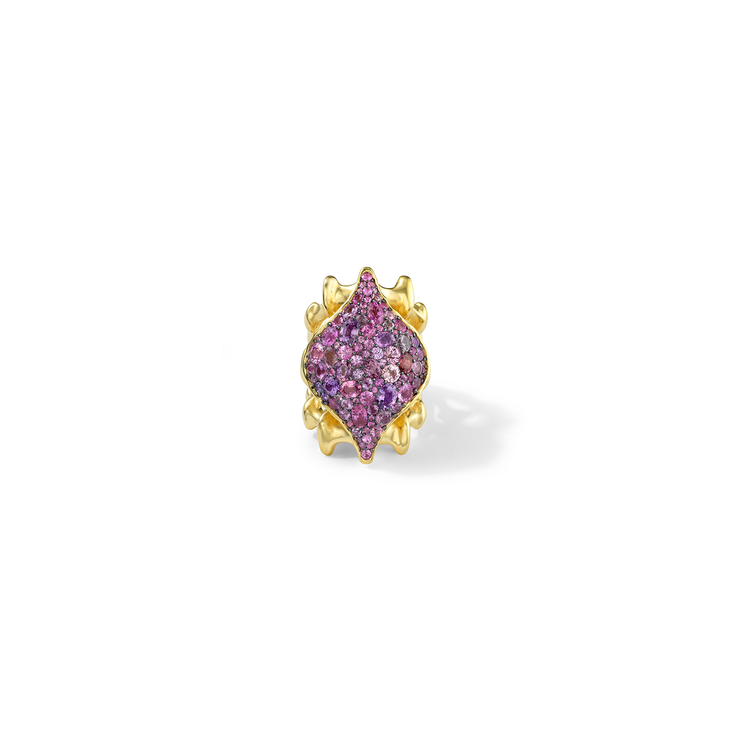 VRAM DiaChrona Triple Band Sapphire Ring