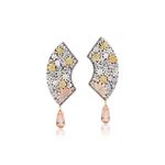 Silvia Furmanovich Shibayama Earrings with Morganite and Diamonds
