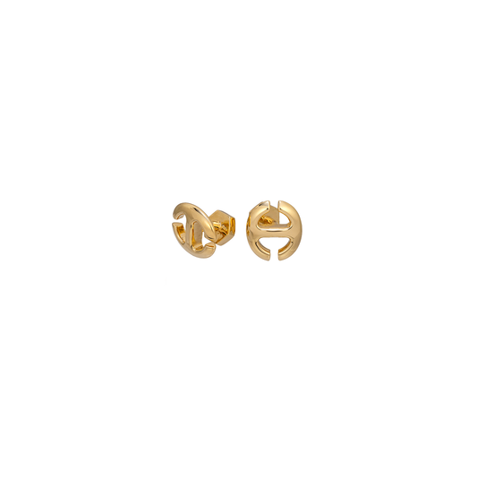 Hoorsenbuhs Monolink Yellow Gold Cufflinks