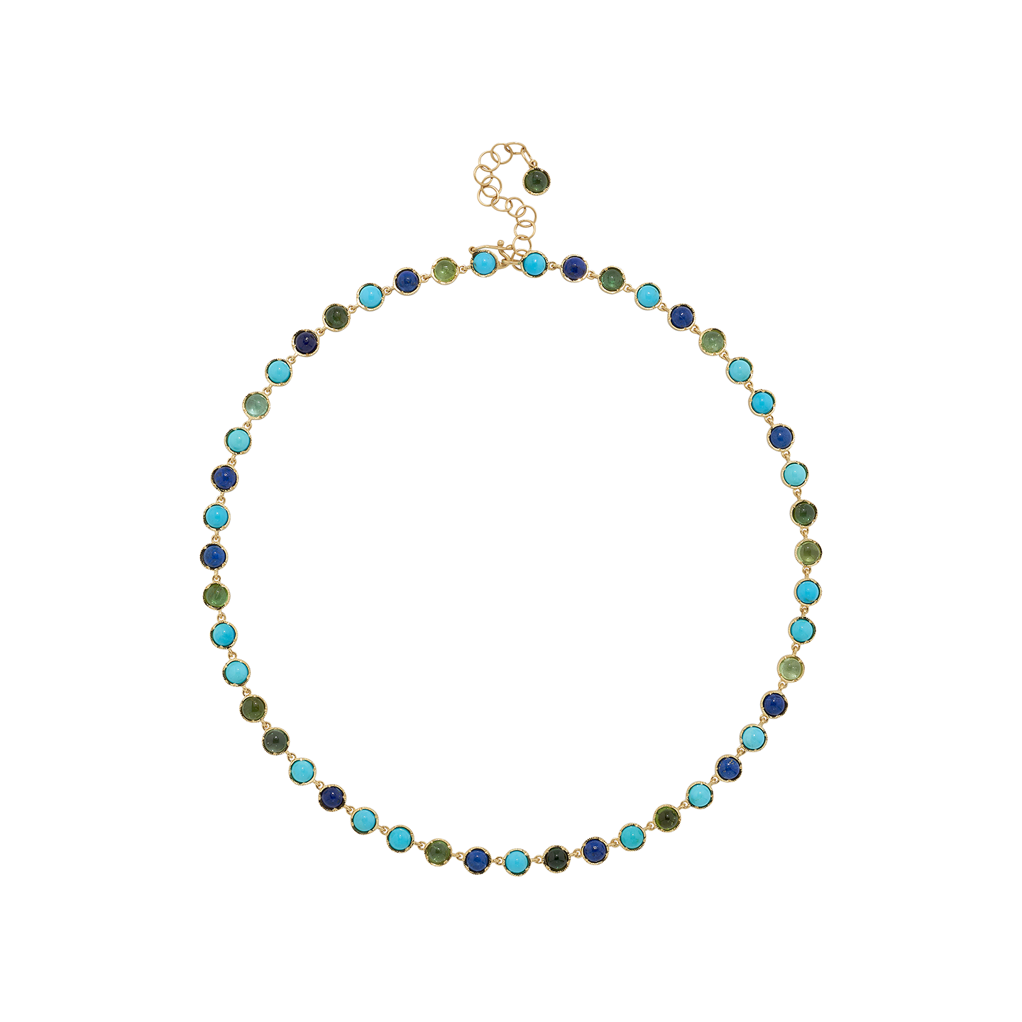 Irene Neuwirth Small Classic Link Mixed Necklace